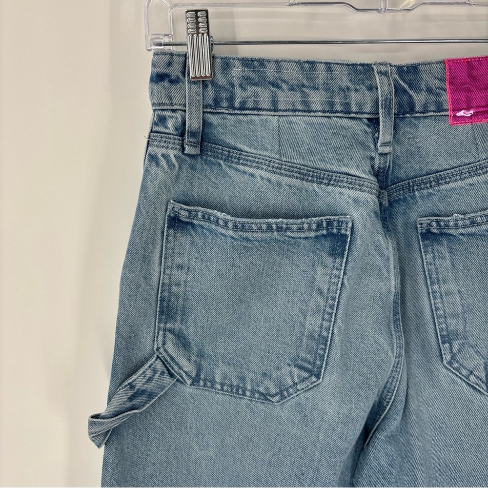Rag & Bone Sid Carpenter Jean Women 23 Kona Light Wash Wide Leg Denim Soft Comfy - Picture 7 of 16